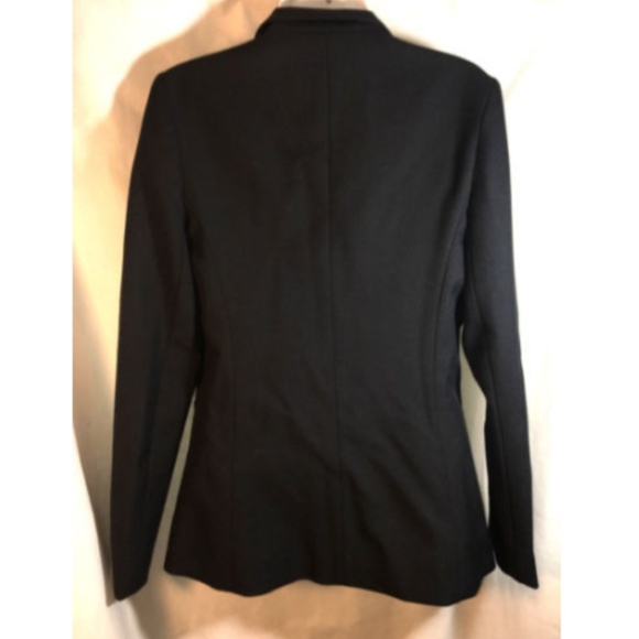 Donnkenny Blazer Size 9/10 Black Long Sleeve - Picture 2 of 4